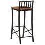 High stools 2 units solid acacia wood by vidaXL, Kitchen stools - Ref: Foro24-358942, Price: 137,35 €, Discount: %