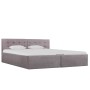 Cama canapé hidráulica con almacenaje tela gris topo 160x200 cm de vidaXL, Camas y somieres - Ref: Foro24-285598, Precio: 351...