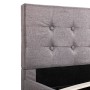 Cama canapé hidráulica con almacenaje tela gris topo 160x200 cm de vidaXL, Camas y somieres - Ref: Foro24-285598, Precio: 351...