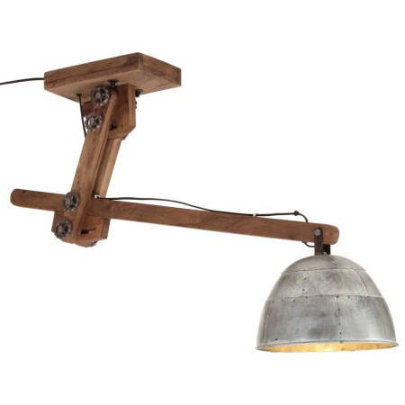 Vintage silver ceiling lamp 25 W E27 105x30x65-108 cm by vidaXL, Lamps - Ref: Foro24-371921, Price: 129,89 €, Discount: %