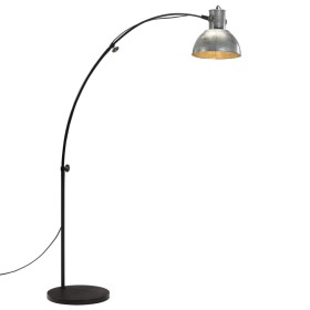 Vintage silver floor lamp 25 W E27 150 cm by vidaXL, Lamps - Ref: Foro24-371935, Price: 188,99 €, Discount: %