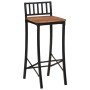 High stools 4 pcs solid acacia wood by vidaXL, Kitchen stools - Ref: Foro24-358943, Price: 264,60 €, Discount: %