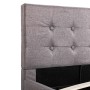 Hydraulic canapé bed with storage in taupe fabric 90x200 cm by vidaXL, Beds and slatted bases - Ref: Foro24-285594, Price: 27...