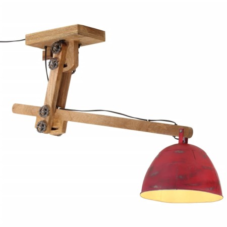 Worn red ceiling lamp 25 W E27 105x30x65-108 cm by vidaXL, Lamps - Ref: Foro24-371927, Price: 129,37 €, Discount: %