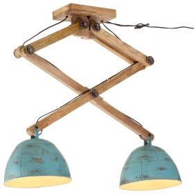 Worn blue ceiling lamp 25 W E27 29x18x85 cm by vidaXL, Lamps - Ref: Foro24-371933, Price: 172,43 €, Discount: %