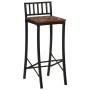 High stools 4 units recycled solid wood by vidaXL, Kitchen stools - Ref: Foro24-358945, Price: 264,60 €, Discount: %