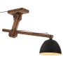 Black ceiling lamp 25 W E27 105x30x65-108 cm by vidaXL, Lamps - Ref: Foro24-371923, Price: 130,17 €, Discount: %