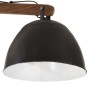 Black ceiling lamp 25 W E27 105x30x65-108 cm by vidaXL, Lamps - Ref: Foro24-371923, Price: 130,17 €, Discount: %