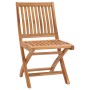 Folding garden chairs 6 pcs solid teak wood with cushions by vidaXL, Garden chairs - Ref: Foro24-3072855, Price: 497,27 €, Di...