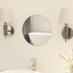 Frameless round glass mirror 30 cm by vidaXL, Mirrors - Ref: Foro24-283653, Price: 16,17 €, Discount: %