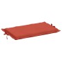 Cojín para tumbona tela rojo melange 186x58x3 cm de vidaXL, Cojines para sillas y sofás - Ref: Foro24-4002482, Precio: 34,93 ...