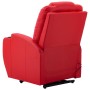 Red synthetic leather elevating massage chair by vidaXL, Electric massage chairs - Ref: Foro24-289762, Price: 496,43 €, Disco...