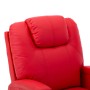 Red synthetic leather elevating massage chair by vidaXL, Electric massage chairs - Ref: Foro24-289762, Price: 496,43 €, Disco...