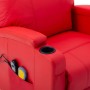 Red synthetic leather elevating massage chair by vidaXL, Electric massage chairs - Ref: Foro24-289762, Price: 496,43 €, Disco...