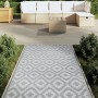 Alfombra de exterior PP gris 120x180 cm de vidaXL, Protectores para exterior - Ref: Foro24-368552, Precio: 25,52 €, Descuento: %