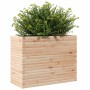 Jardinera madera maciza de pino 90x40x68,5 cm de vidaXL, Maceteros y jardineras - Ref: Foro24-3282489, Precio: 183,29 €, Desc...