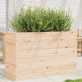 Solid pine wood planter 110x40x68.5 cm by vidaXL, Pots and planters - Ref: Foro24-3282494, Price: 205,55 €, Discount: %