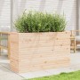 Solid pine wood planter 110x40x68.5 cm by vidaXL, Pots and planters - Ref: Foro24-3282494, Price: 205,55 €, Discount: %