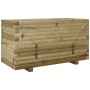 Jardinera madera de pino impregnada 90x40x49,5 cm de vidaXL, Maceteros y jardineras - Ref: Foro24-3282558, Precio: 153,99 €, ...