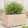 Solid pine wood planter 90x60x49.5 cm by vidaXL, Pots and planters - Ref: Foro24-3282564, Price: 164,94 €, Discount: %