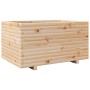 Solid pine wood planter 90x60x49.5 cm by vidaXL, Pots and planters - Ref: Foro24-3282564, Price: 164,94 €, Discount: %