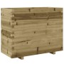 Impregnated pine wood planter 90x40x72.5 cm by vidaXL, Pots and planters - Ref: Foro24-3282598, Price: 217,99 €, Discount: %