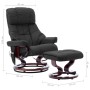 Gray curved wood synthetic leather massage recliner chair by vidaXL, Electric massage chairs - Ref: Foro24-289868, Price: 351...