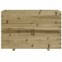 Jardinera madera de pino impregnada 110x40x72,5 cm de vidaXL, Maceteros y jardineras - Ref: Foro24-3282603, Precio: 248,05 €,...