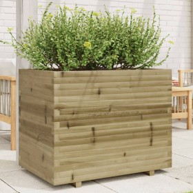 Jardinera madera de pino impregnada 90x60x72,5 cm de vidaXL, Maceteros y jardineras - Ref: Foro24-3282608, Precio: 247,19 €, ...