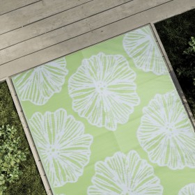 Green PP outdoor rug 120x180 cm by vidaXL, Outdoor protectors - Ref: Foro24-368592, Price: 23,99 €, Discount: %