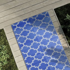 Blue PP outdoor rug 80x250 cm by vidaXL, Outdoor protectors - Ref: Foro24-316997, Price: 26,20 €, Discount: %