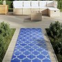 Alfombra de exterior PP azul 80x250 cm de vidaXL, Protectores para exterior - Ref: Foro24-316997, Precio: 26,20 €, Descuento: %