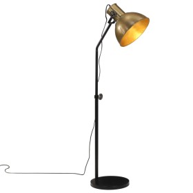 Vintage brass desk lamp 25 W E27 30x30x90-150 cm by vidaXL, Lamps - Ref: Foro24-371877, Price: 114,99 €, Discount: %