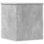 Concrete gray engineered wood storage box 40x42x46 cm by vidaXL, Storage trunks - Ref: Foro24-840649, Price: 43,02 €, Discoun...