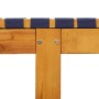 Loungers with table 2 pcs solid dark blue acacia wood by vidaXL, Loungers - Ref: Foro24-3214218, Price: 238,13 €, Discount: %