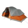 Family tent with waterproof dome 9 people gray orange by vidaXL, tents - Ref: Foro24-94565, Price: 154,99 €, Discount: %