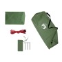 Green waterproof camping tarp 300x294 cm by vidaXL, tents - Ref: Foro24-94649, Price: 29,37 €, Discount: %