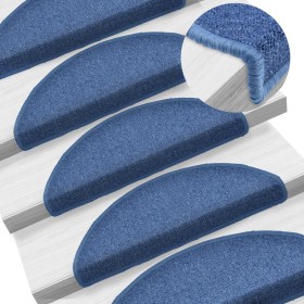 Stair mats 15 units blue 65x24x4 cm by vidaXL, Stair mats - Ref: Foro24-133891, Price: 55,97 €, Discount: %