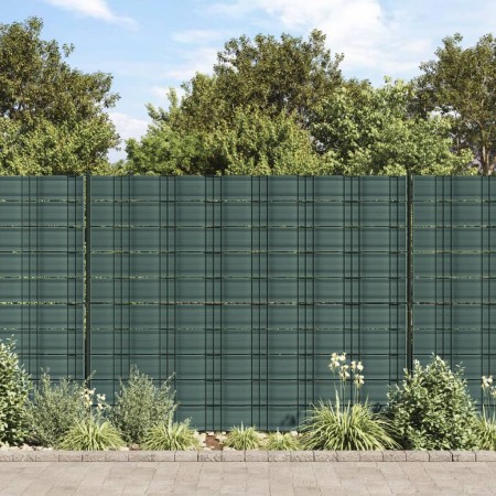 Garden Privacy Screens 10 pcs Green PVC 252.5x19 cm by vidaXL, fence panels - Ref: Foro24-4005548, Price: 46,06 €, Discount: %