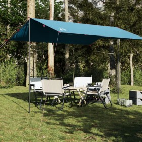 Blue waterproof camping tarp 360x294 cm by vidaXL, tents - Ref: Foro24-94656, Price: 31,86 €, Discount: %