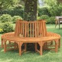 Banco de árbol circular madera maciza eucalipto Ø208 cm de vidaXL, Bancos de jardín - Ref: Foro24-3154103, Precio: 571,71 €, ...