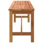 Garden bench solid acacia wood 110x35x45 cm by vidaXL, garden benches - Ref: Foro24-319419, Price: 87,17 €, Discount: %