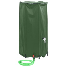 Depósito de agua plegable con grifo PVC 100 l de vidaXL, Sistemas de riego - Ref: Foro24-156009, Precio: 47,99 €, Descuento: %