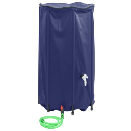 Depósito de agua plegable con grifo PVC 380 l de vidaXL, Sistemas de riego - Ref: Foro24-156014, Precio: 57,91 €, Descuento: %