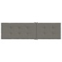 Kissen für Liege dunkelgrau meliert Stoff (75+105)x50x3 cm von vidaXL, Kissen für Stühle und Sofas - Ref: Foro24-4002488, Pre...