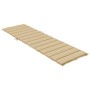 Cojín para tumbona tela beige melange 200x60x4 cm de vidaXL, Cojines para sillas y sofás - Ref: Foro24-4002512, Precio: 42,92...