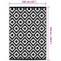 Gray PP outdoor rug 160x230 cm by vidaXL, Outdoor protectors - Ref: Foro24-368553, Price: 34,70 €, Discount: %