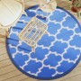 Blue PP outdoor rug Ø160 cm by vidaXL, Outdoor protectors - Ref: Foro24-368539, Price: 28,96 €, Discount: %