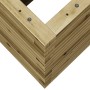 Jardinera madera de pino impregnada 70x40x68,5 cm de vidaXL, Maceteros y jardineras - Ref: Foro24-3282488, Precio: 165,01 €, ...