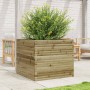 Impregnated pine wood planter 80x80x68.5 cm by vidaXL, Pots and planters - Ref: Foro24-3282483, Price: 245,38 €, Discount: %